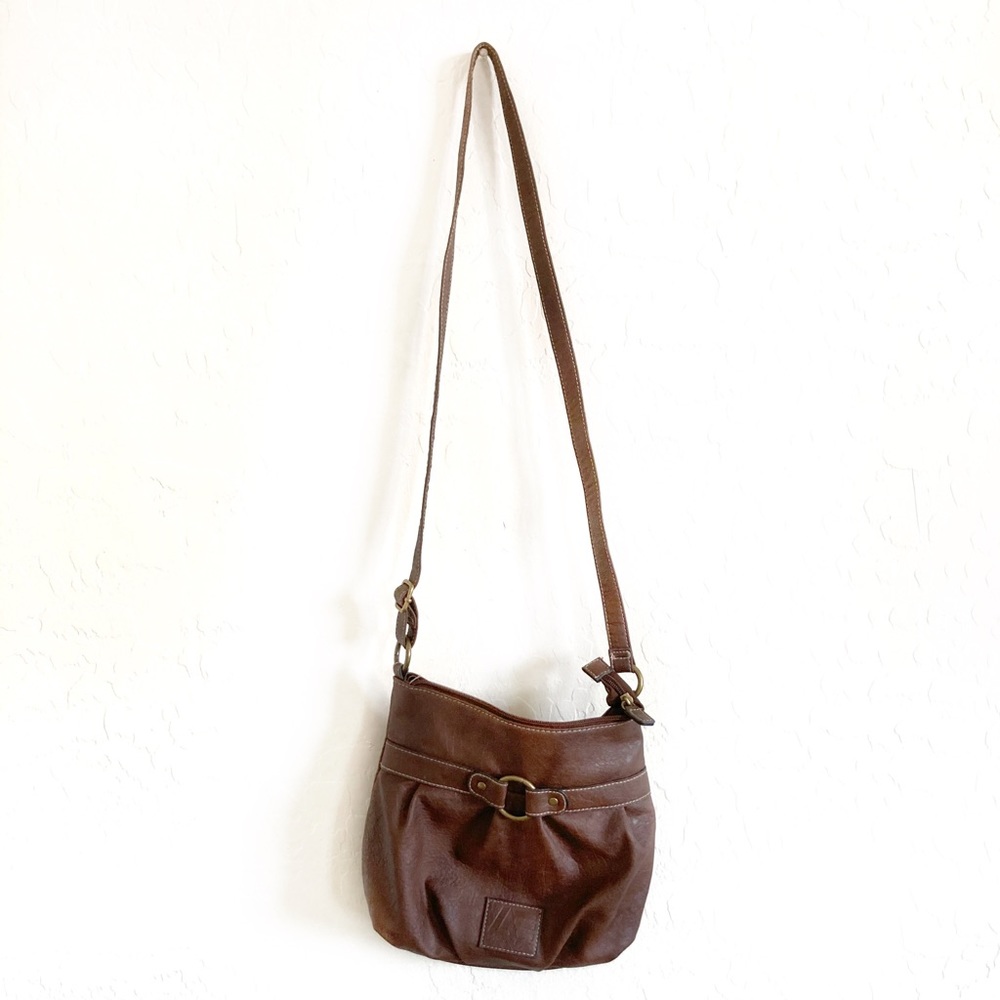 AEO leather cross-body bag